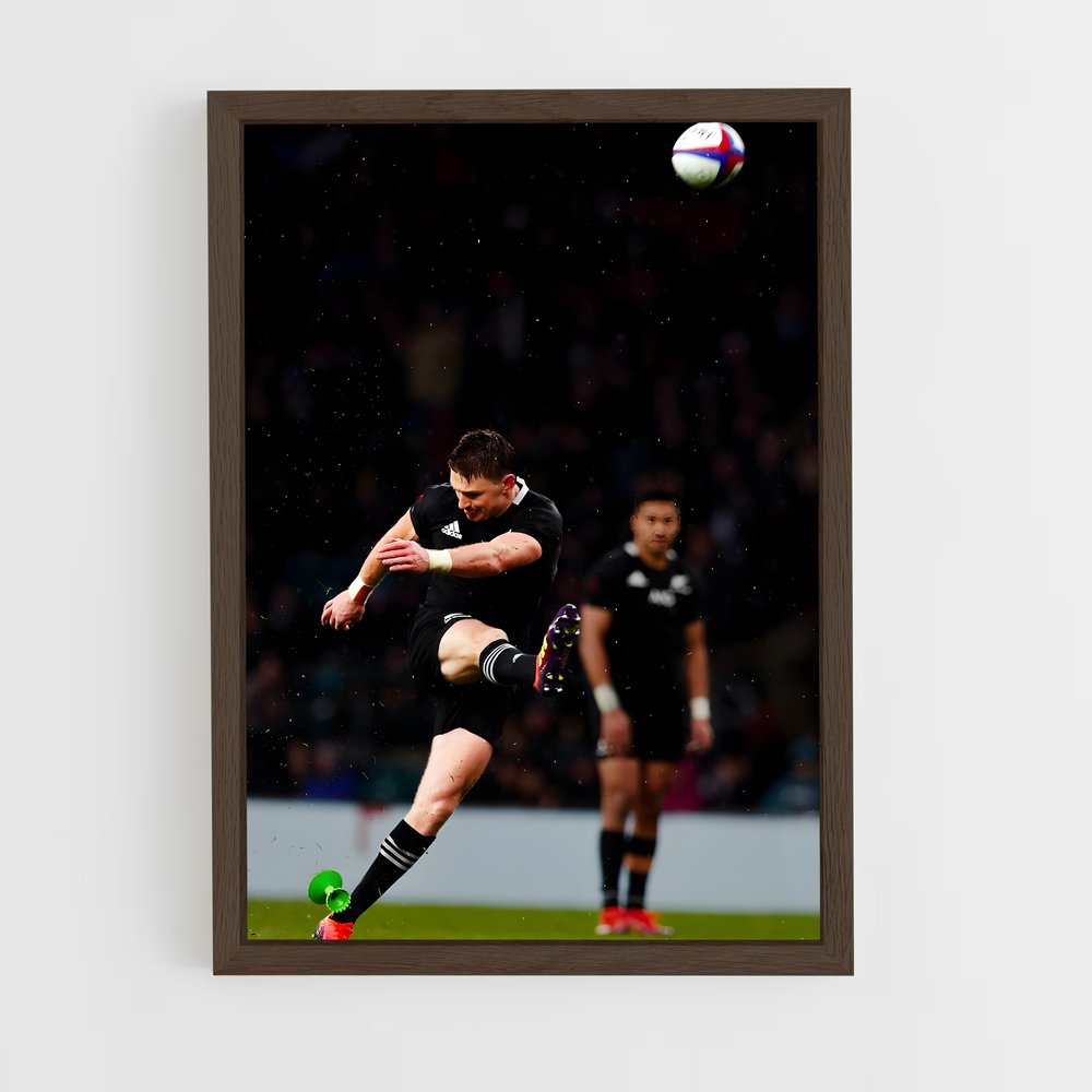 Poster L'Élan de Beauden – affiche Rugby (vue 5)